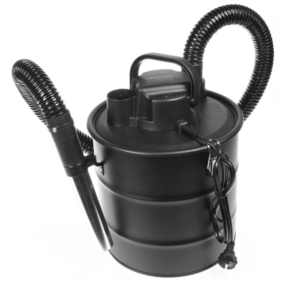 Askesuger elektrisk sort 18L